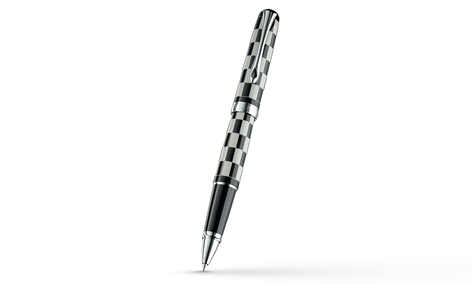 Чернильная ручка Diplomat EXCELLENCE A ROME BLACK WHITE , ла