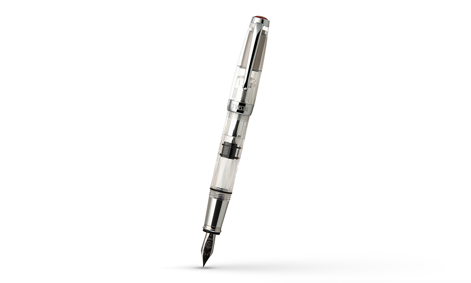 Ручка перьевая TWSBI Diamond Mini AL серебристый F
